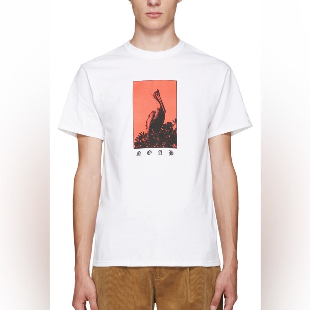 Noah pelican white shirt